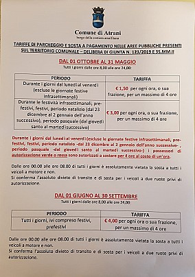 parcheggio atrani